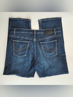 BKE Seth Jeans Mens 40x32 (Fits 31"L) Straight Leg Stretch Denim Pants